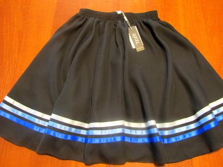 Černá sukýnka vel 152-158, 158
