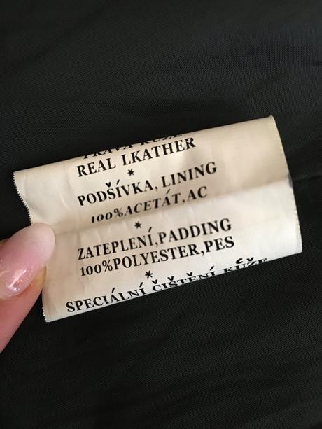 Kožený plášť evoco, vel. xl, xl