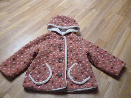 Puntíkatý kabát next 3-4, next,104