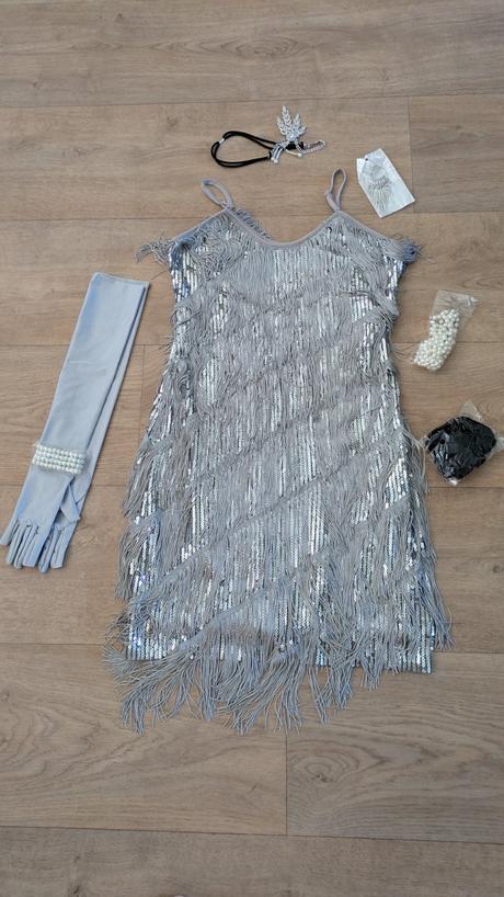 Ka269 koktejlové třásňové party šaty vel. 38, 38