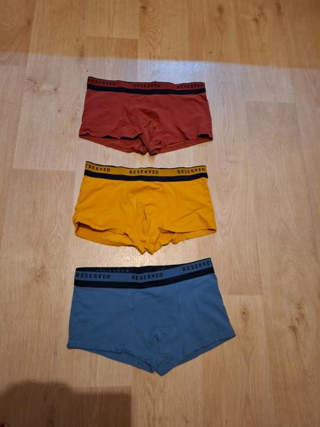 3x boxerky trenky, reserved,m