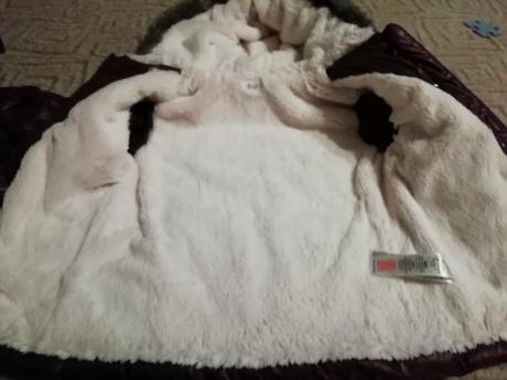 Krásná naprosto luxusní zimní bundička pro princez, f&f,104