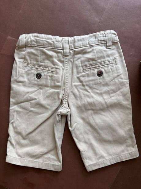 Kraťasy béžové plátěné- v.4/5 let, denim co,110