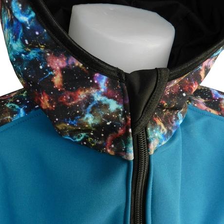 Softshellová bunda s fleecem, vesmír,více barev, 86 - 152