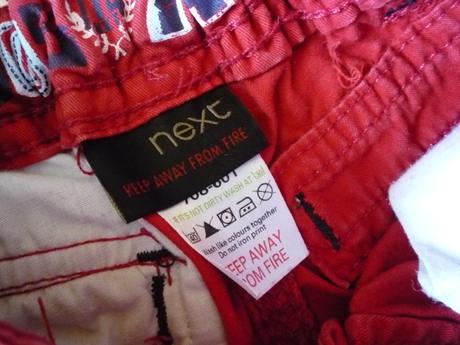 Plátěné next kraťasy, next,92