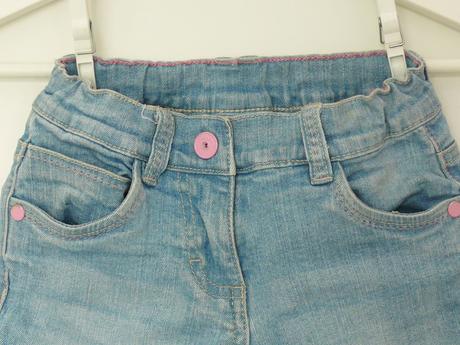 Džínové kraťasy, palomino,98
