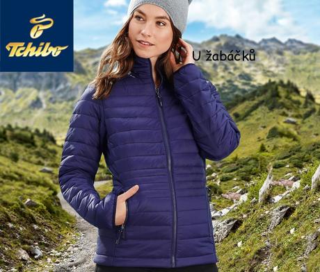 Přechodová dámská bunda tchibo fialová vel. m, tchibo,40 / 42 / m