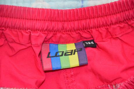 134 140 bavlněné outdorové kalhoty loap, loap,134