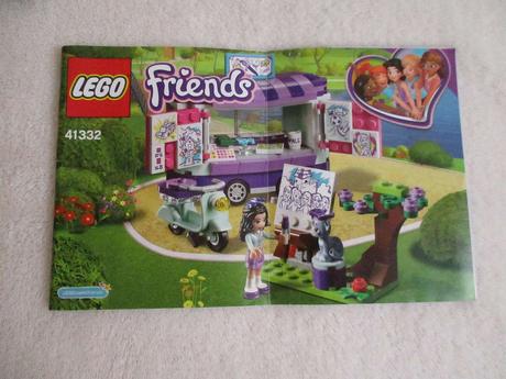 Lego friends emma a umělecký stojan, 