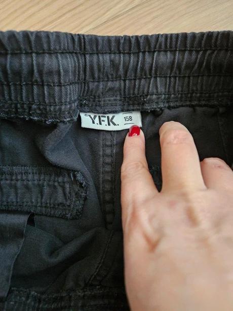 Plátěné kapsáče, vel. 158, 158