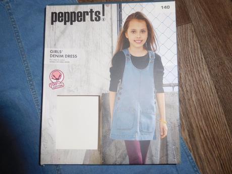 Džínové šaty vel. 134/140, pepperts,140