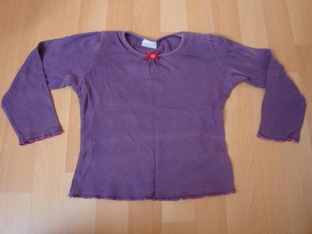 Triko s dlouhým rukávem - fialové, next,110