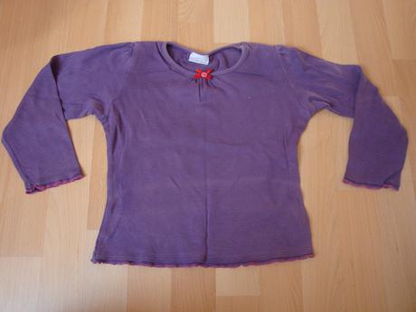 Triko s dlouhým rukávem - fialové, next,110
