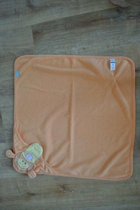 Krásná oranžová fleesová deka s tygrem, 