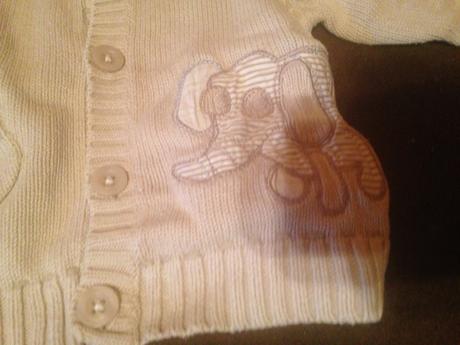 Dětský svetr - svetřík slon, sloník, next,56