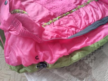 Krásná zimní kvalitní bunda ziener 128 jako nová, 128