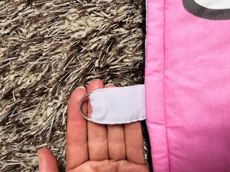 Mantinel za dětskou postel, šířka (cm): 45,délka (cm): 190