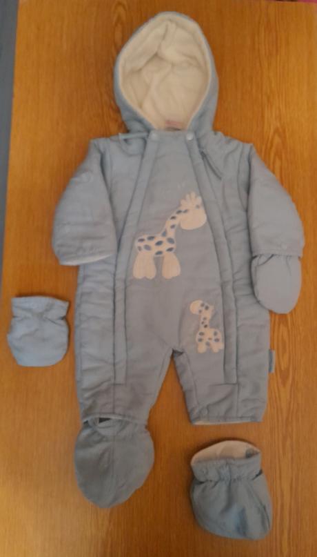 Vyteplená kombinéza, vel. 62, just too cute,62
