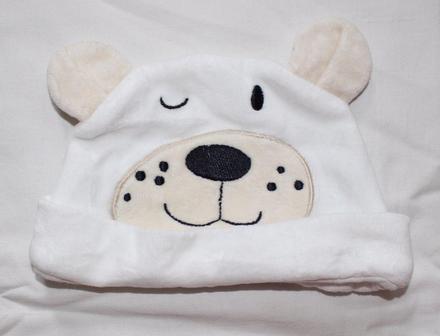 Bd54. jarní/podzimní sametová čepička 0-3 měs., 62