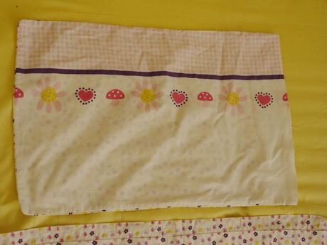 Tchibo povleceni na holcicku - kyticky-kosticky, šířka (cm): 100,délka (cm): 130