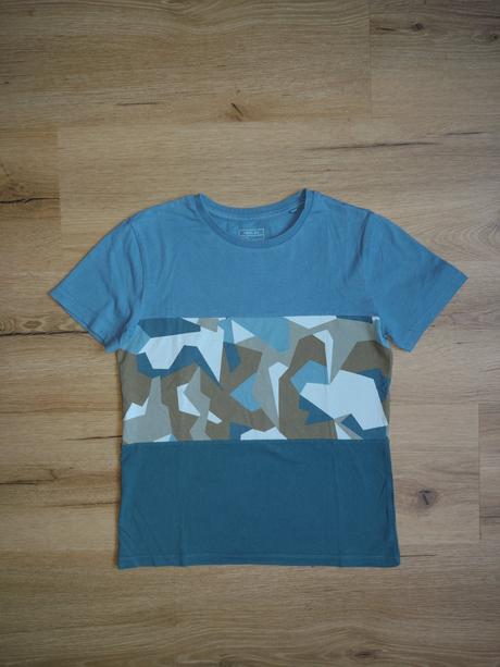 Chlapecké triko kr.ruk. next 152 petrolejová barva, next,152