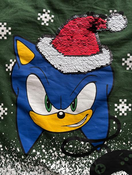 Triko vánoční sonic - v.3 roky zn. next, 98
