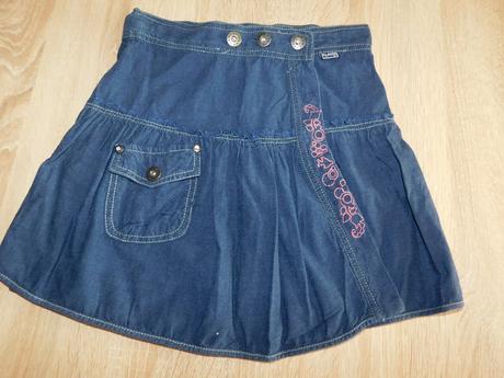 Zavinovací dívčí sukýnka, 134