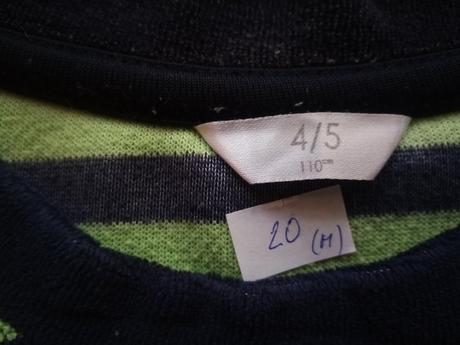 4 x tričko dlouhý rukáv, vel 110, 110