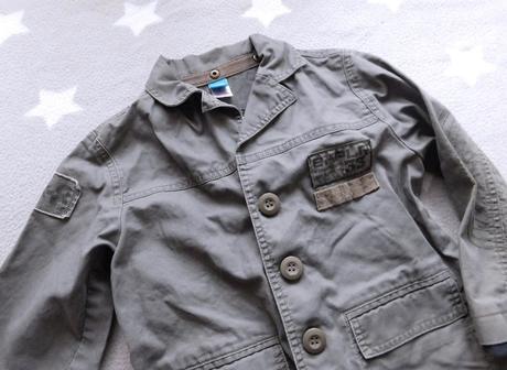 Plátěná army bunda adams vel. 104/110, adams,104