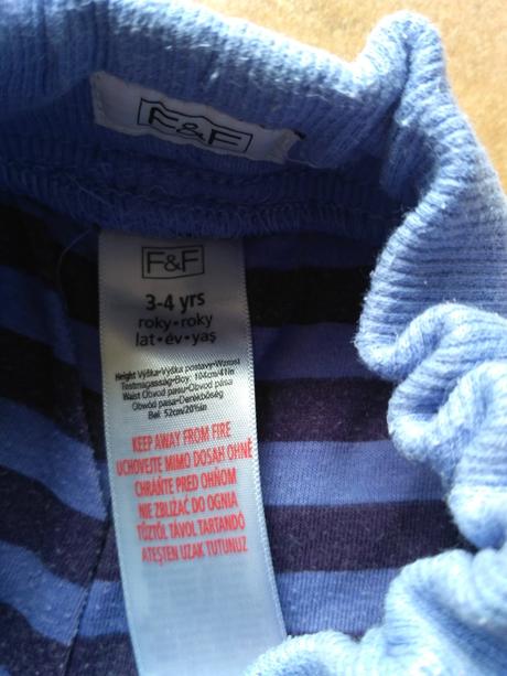 Kalhoty f&f zateplené, f&f,104