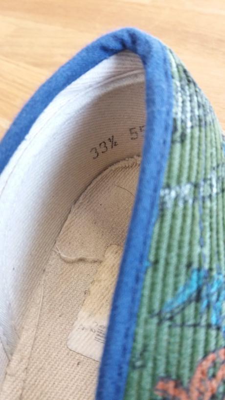 Papuče vel. 33,5, 33