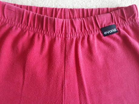 Dětské legíny, legínky, růžové, vel.122, zn.evona, evona,122