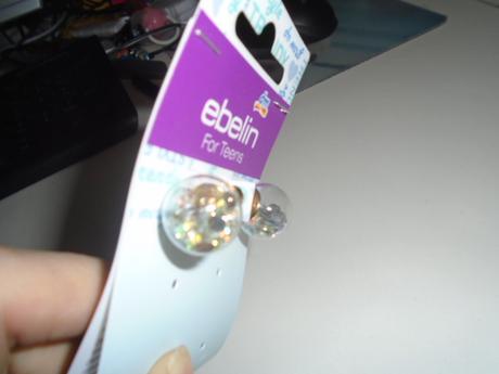 Náušnice třpytky koule, 