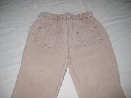 Tenké manžestrové kalhoty, 80