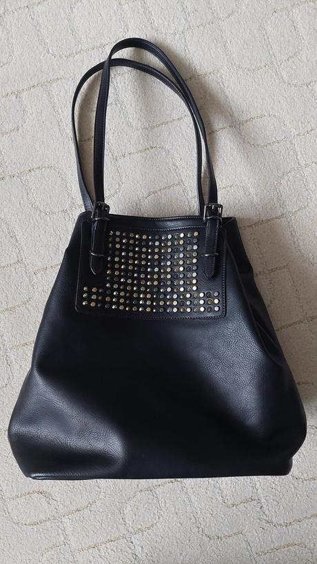 Černá větší kabelka tom tailor - sleva, tom tailor