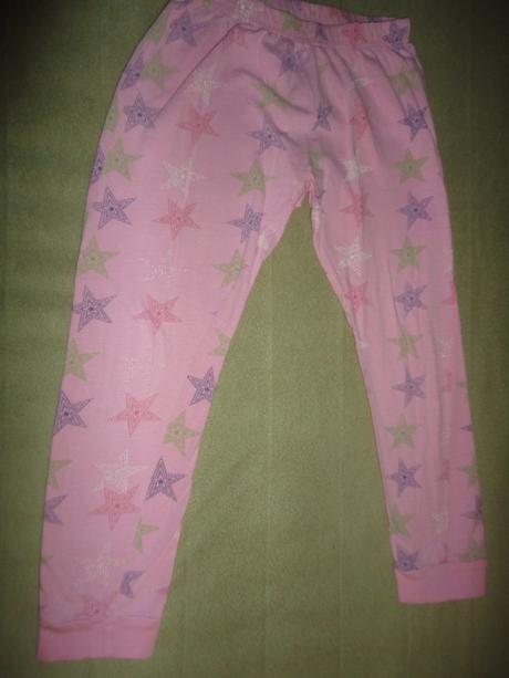 Pyžamové bavlněné kalhoty, vel. 7-8 let, 122