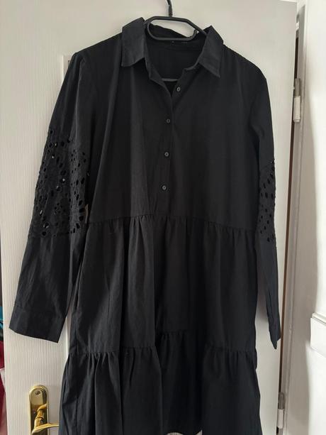 Černé šaty sinsay, sinsay,l