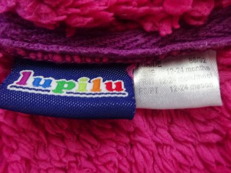 Zateplená mikina, vel. 86/92, lupilu,86