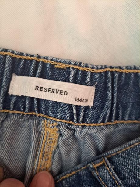 Trhané džínové kraťasy, reserved,164