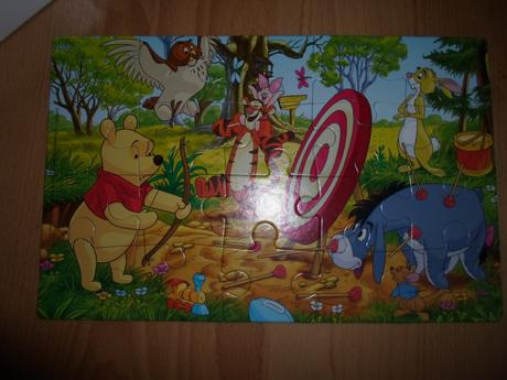 Puzzle méďa pú 3+, 