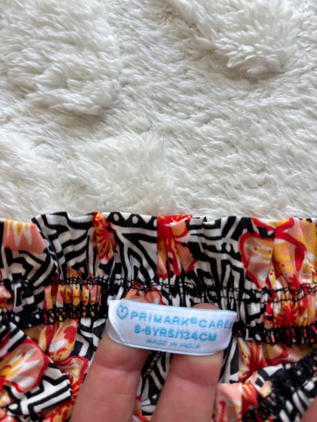 Šaty letní krátké - v.7/8 let (8/9), primark,128