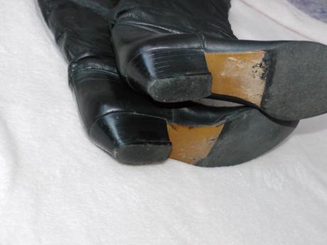 Kozacky ke kolenum kozene pro siroka lytka, 37