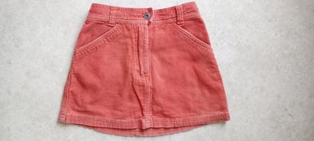 Manžestrová sukně, minisukně, 116