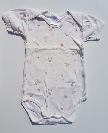 D166 dívčí body s krátkým rukávem vel. 86-92, 86