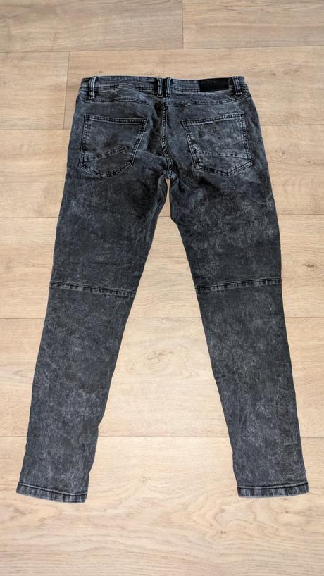 Džíny denim slim vel. 44, denim,44