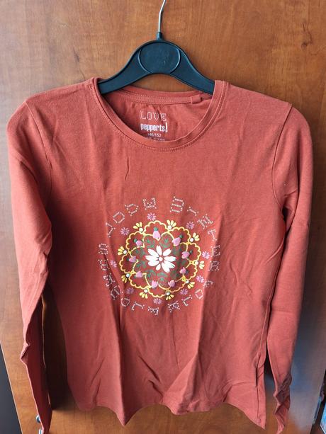 Tričko dlouhý rukáv vel. 146 / 152, pepperts,146