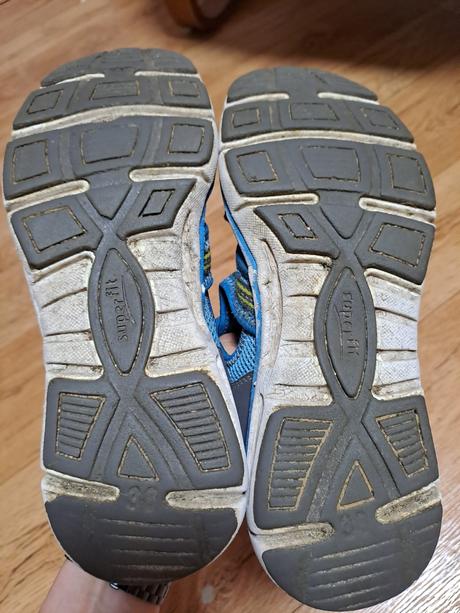 Sportovní páskové boty na zatahování superfit, vel, superfit,38