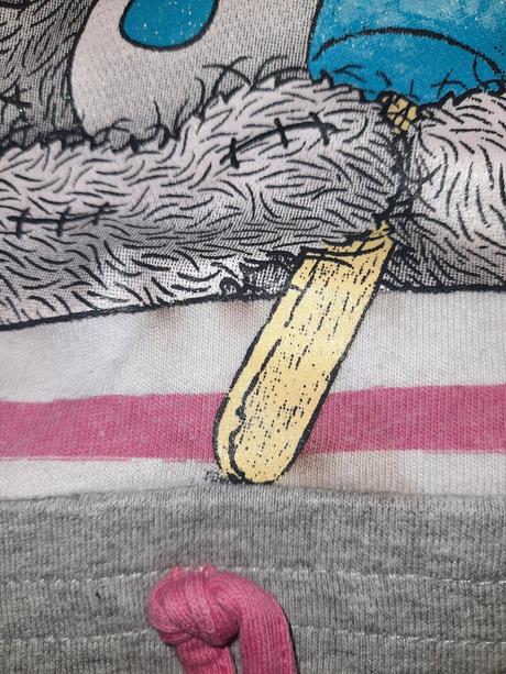 Dívčí šaty medvídek vel. 104 - 110, 104