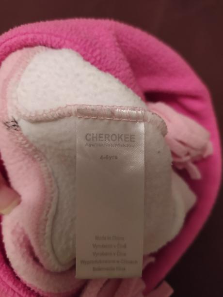 Fleece čepice 4-6 let, cherokee,110