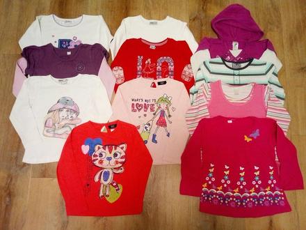 7 x tričko / tunika vel 104, 104